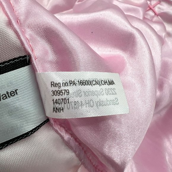 Baby Pink Soft Silky Lamb Lovey Security Blanket - Picture 11 of 13